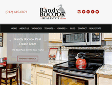 Tablet Screenshot of bocookrentals.com